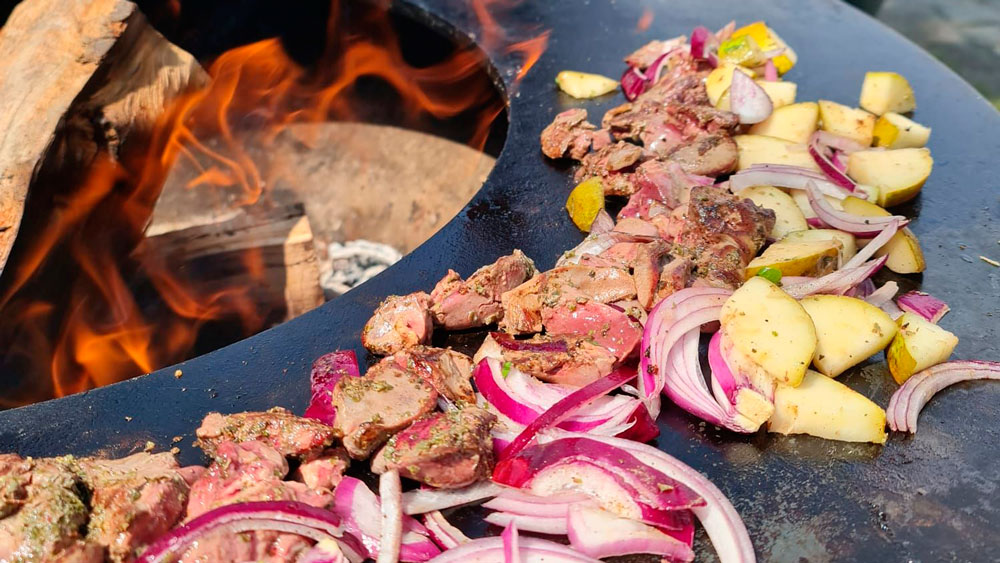 Wątróbka drobiowa z kremem balsamicznym