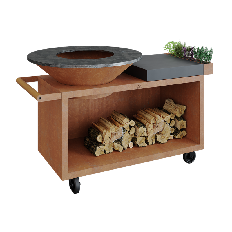 OFYR Island Corten 100 PRO Ceramika Ciemnoszara