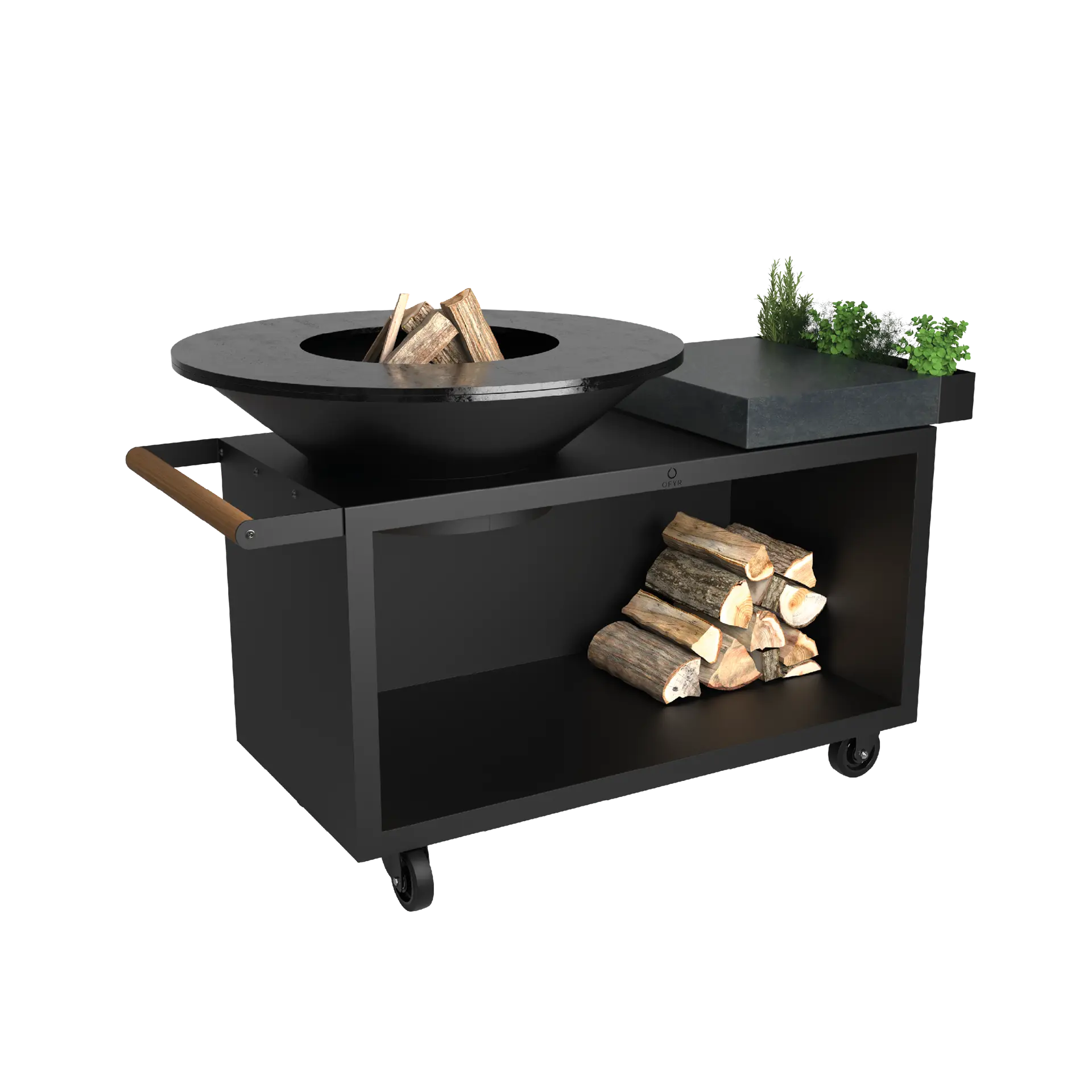 OFYR Island+ Black 100 PRO Ceramic Dark Grey
