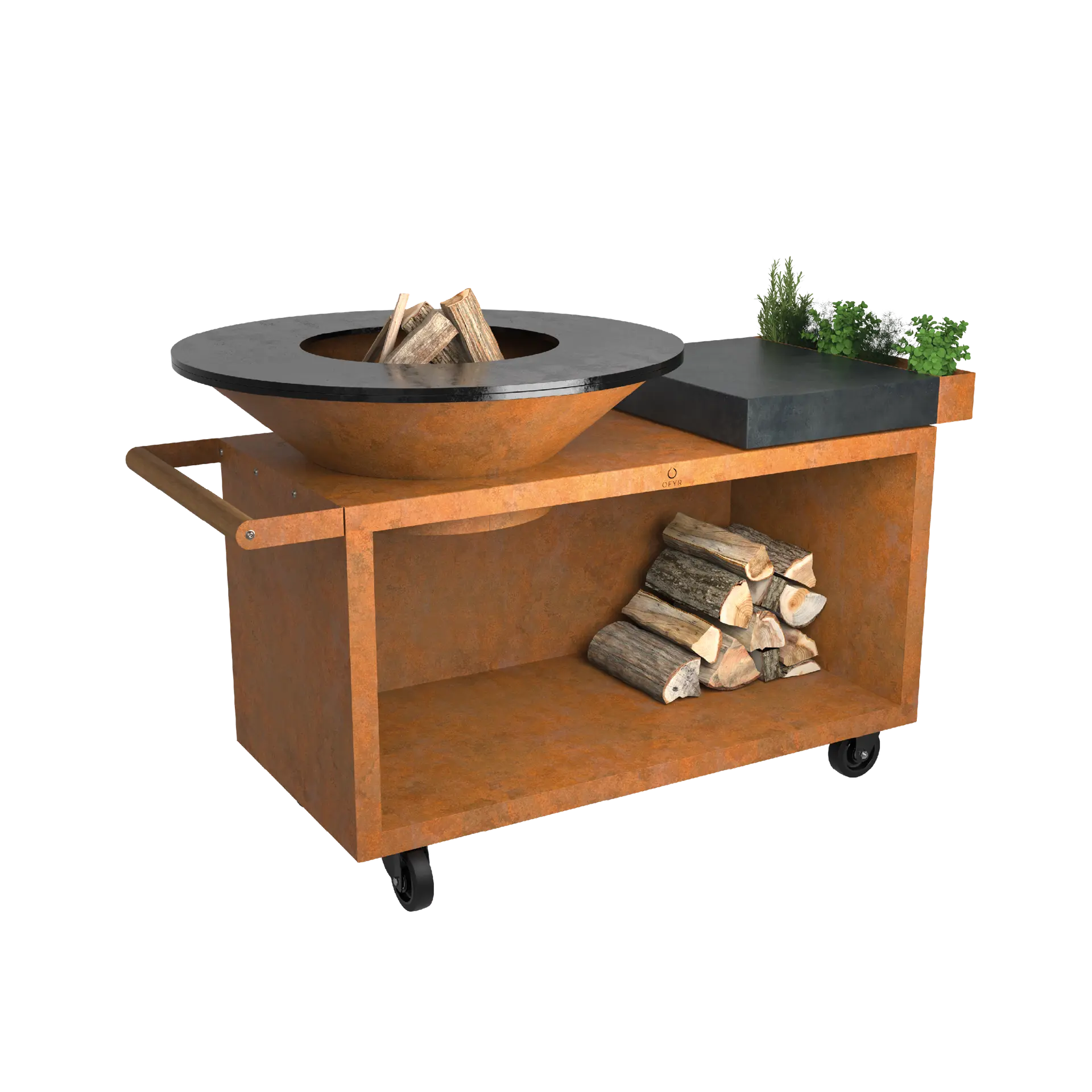 OFYR Island+ Corten 100 PRO Ceramic Dark Grey